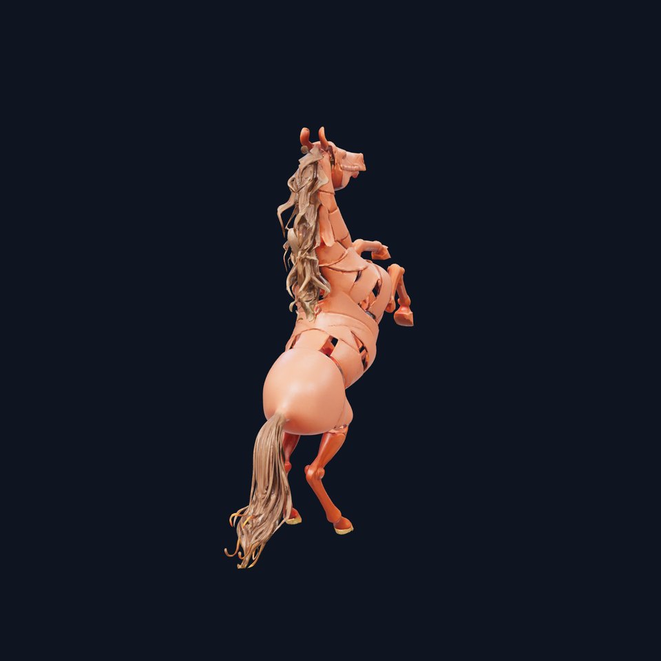 Bronze Horse Sculpture model pack